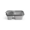 DILL. Lunch Box. Boîte hermétique rétractable en silicone et PP (480 et 760 mL)