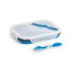 DILL. Lunch Box. Boîte hermétique rétractable en silicone et PP (480 et 760 mL)