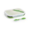 DILL. Lunch Box. Boîte hermétique rétractable en silicone et PP (480 et 760 mL)