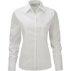 Chemise femme popeline pur coton manches longues