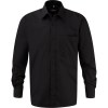 Chemise homme popeline pur coton manches longues
