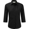 Chemise fittée femme manches 3/4