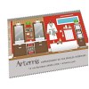 Lingette en microfibre 250 gr/m² format 100x145 mm