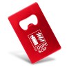 Plaque aluminium décapsuleur - PUHT marquage quadri