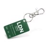 Porte-clés plaque aluminium - puht sérigraphie 1 couleur 1 position - puht sérigraphie 1 couleur 1 position