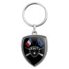 Porte-clés zamac forme blason
