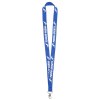 Lanyard marquage relief effet mousse - 15 mm