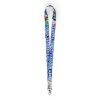 Lanyard rpet sérigraphie - 15 mm