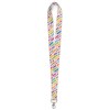 Lanyard sublimé recto/verso 6/7 jours - 15 mm