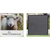 Magnet bouton carré - made in france - 80x80 mm