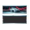Magnet bouton rectangle- made in france - 80x54 mm