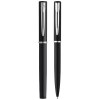 Parure de stylos bille et roller Allure (encre bleue)