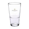 Verre à bière emblématique, dans un format pratique et avec un bord d'empilage adapté