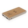 Powerbank 8000 mAh 5W en fibre de paille et liège