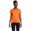 Tee-shirt femme jersey col rond ajusté - CRUSADER WOMEN