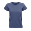 Tee-shirt femme jersey col rond ajusté - CRUSADER WOMEN