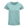 Tee-shirt femme jersey col rond ajusté - CRUSADER WOMEN