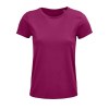 Tee-shirt femme jersey col rond ajusté - CRUSADER WOMEN
