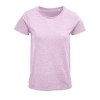 Tee-shirt femme jersey col rond ajusté - CRUSADER WOMEN