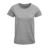 Tee-shirt femme jersey col rond ajusté - CRUSADER WOMEN