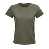 Tee-shirt femme jersey col rond ajusté - PIONEER WOMEN