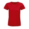 Tee-shirt femme jersey col rond ajusté - PIONEER WOMEN