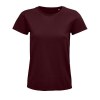Tee-shirt femme jersey col rond ajusté - PIONEER WOMEN