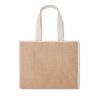 CAMPO DE GELI - Sac shopping en toile et jute