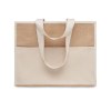 CAMPO DE GELI - Sac shopping en toile et jute