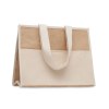 CAMPO DE GELI - Sac shopping en toile et jute