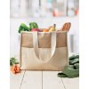 CAMPO DE GELI - Sac shopping en toile et jute