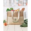 CAMPO DE GELI - Sac shopping en toile et jute