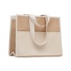CAMPO DE GELI - Sac shopping en toile et jute