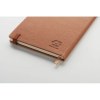Carnet A5 avec couverture rigide personnalisable recycle