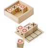 Jeu de morpion en bois Alessio