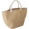 Sac shopping bag en toile de jute Zac