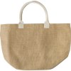 Sac shopping bag en toile de jute Zac