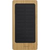 Power bank solaire en bambou, 8 000mAh Joan