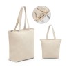 HACKNEY. Sac 100% coton avec fermeture éclair (280 g/m²)
