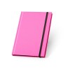 WATTERS. Bloc-notes A5 en PU fluorescent avec pages lignées