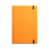 WATTERS. Bloc-notes A5 en PU fluorescent avec pages lignées