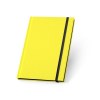 WATTERS. Bloc-notes A5 en PU fluorescent avec pages lignées