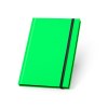 WATTERS. Bloc-notes A5 en PU fluorescent avec pages lignées