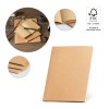 ALCOTT A4. Bloc-notes A4 à couverture cartonnée (250 g/m²)