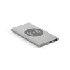 CASSINI. Batterie portable et chargeur sans fil en aluminium 4'000 mAh