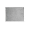 HEIDEN. Couverture polaire réversible (190 g/m²) avec ruban de satin et carte personnalisée