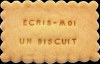 Biscuit avec message ou logo