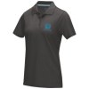 Polo Graphite bio manches courtes femme