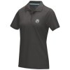 Polo Graphite bio manches courtes femme