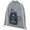 Sac à dos Oregon en coton de 140 g/m² avec cordon de serrage 5L